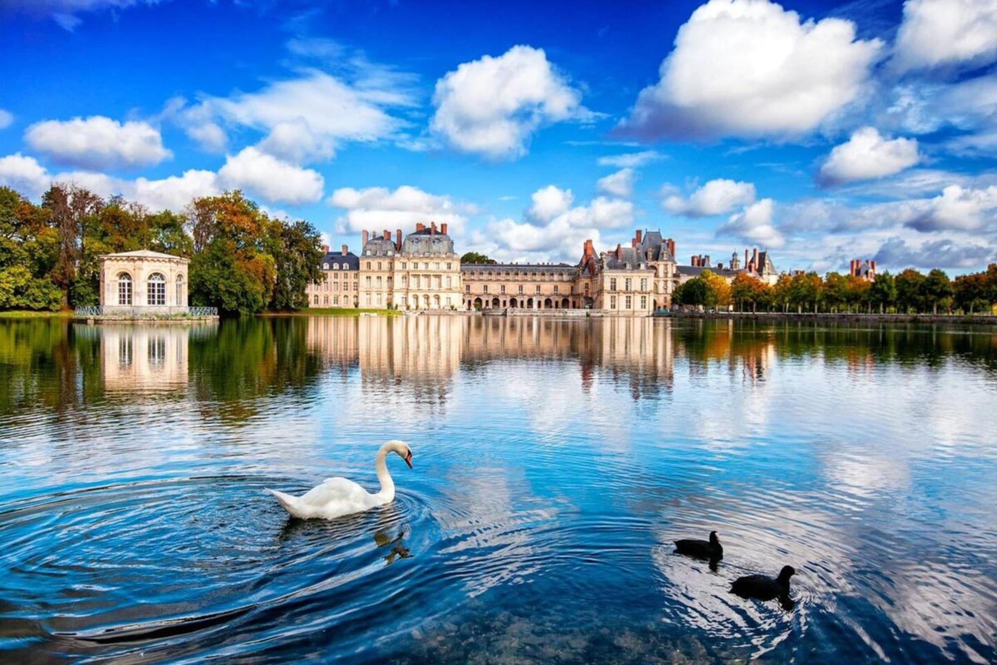 Vue Chateau Fontainebleau - Chez Lydia Exterior photo